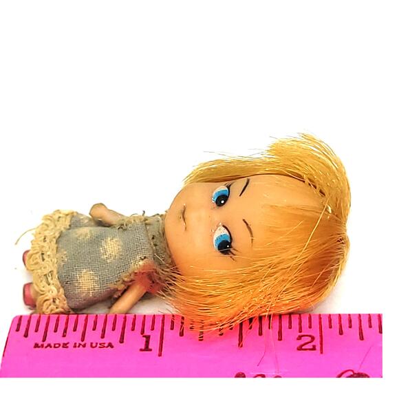 2" Vintage Teeny Tiny Miniature Doll (Combine & Save) Let's Make A Deal! - Picture 4 of 5